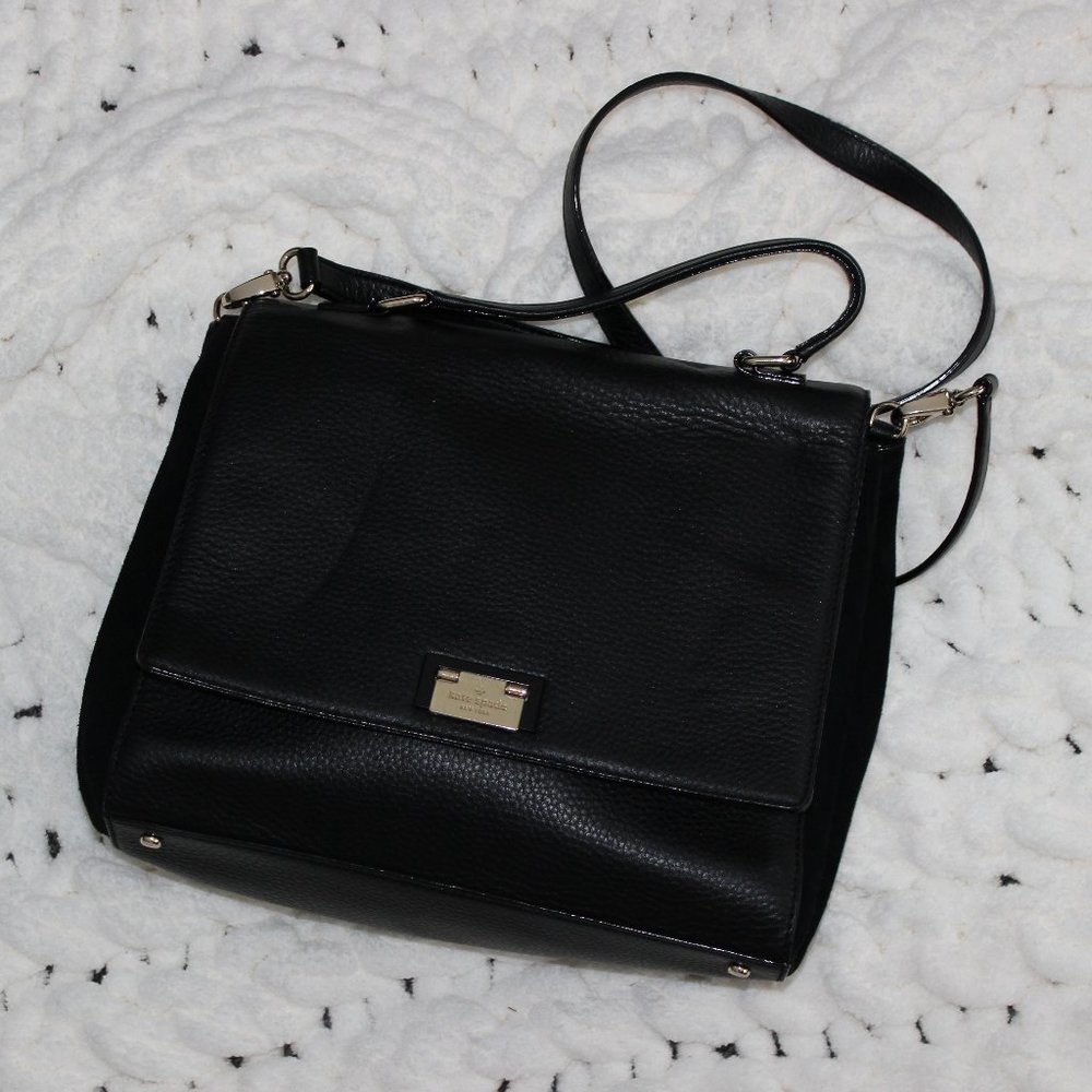 Kate Spade Leather Black Crossbody Bag